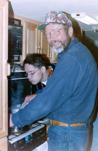 1997-10_0625.jpg - Chef Robert' in the camper